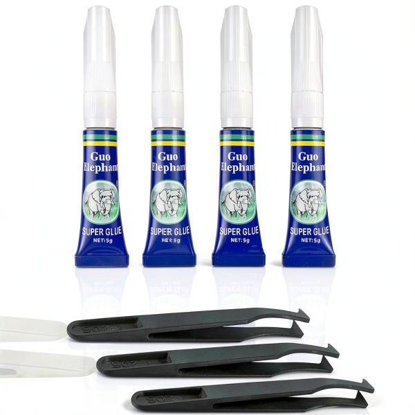 Aquarium Glue Veythor 6Pcs Instant Coral Adhesive Quick Dry Waterproof-0