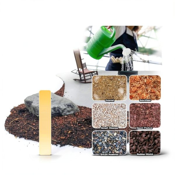 128oz Strong Mulch Glue, Rock Glue for Landscaping, Fast-Dry Gravel Binder,Landscape Lockdown Sticky Adhesive Spray Easily Holds Rubber, Stone, Pebble, Pea Gravel Mulch Anchor for Indoor, Outdoor-1