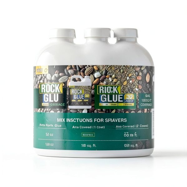 Rock Glue 32 Fl Oz ERICW Locking Mulch Gravel Adhesive 2-3X Coverage-3