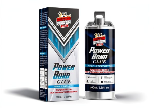 MotorPower Care Bond Glue High-Temp Metal & Plastic Adhesive 6.74 oz-2