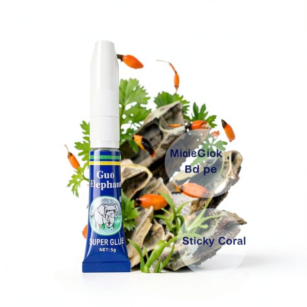 Aquarium Glue Veythor 6Pcs Instant Coral Adhesive Quick Dry Waterproof-2