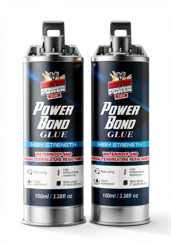MotorPower Care Bond Glue High-Temp Metal & Plastic Adhesive 6.74 oz-0