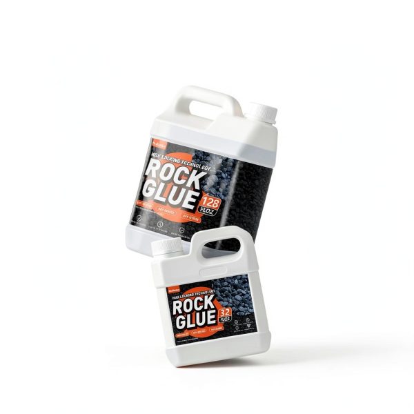 Rock Glue, 31.99OZ Mulch Glue for Landscaping, Fast-Dry Strong Pea Gravel Stabilizer Landscape, Non-Toxic Long-Lasting Dries-Clear Strong Pea Gravel Binder for Pebble, Pine Straw for Outdoor Gardens-2
