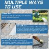 Rock Glue 64 OZ, Mulch Strong Glue for Landscaping, Pea Gravel Binder for Pine Straw, Bark, Pebble, Strong Stabilizer & Adhesive Spray (64 OZ)-4