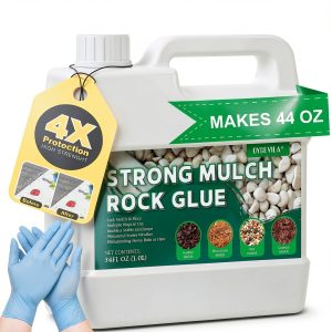 Concentrate Rock Glue Oycevila 44oz Mulch & Gravel Binder Landscaping-0