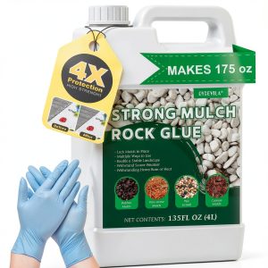 Concentrate Rock Glue Oycevila Water‑Based 175oz Mulch Adhesive-0
