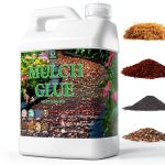 Mulch Glue Vivresina 1.1 Gallon Adhesive - Weather Resistant, Pet Safe-0