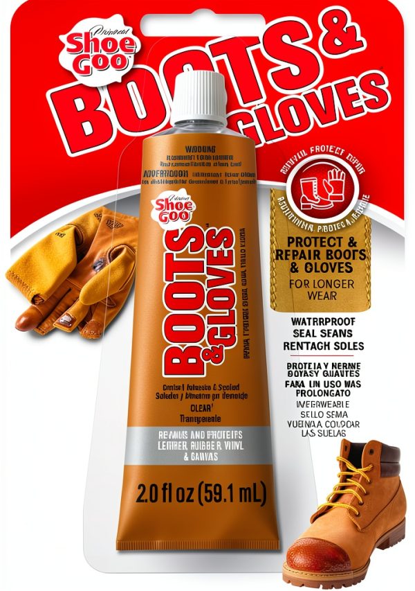Shoe GOO 110610 Boots and Gloves Adhesive, 2 fl oz Clear-0