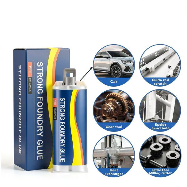 Strong Foundry Glue Jwtolp Metal Repair 2Pcs High Temp Kit Mrg-ht01-6