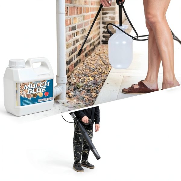 Mulch and Rock Glue 64 OZ by Bondtech – Pea Gravel Adhesive-3