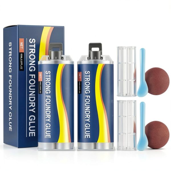 Strong Foundry Glue Jwtolp Metal Repair 2Pcs High Temp Kit Mrg-ht01-0
