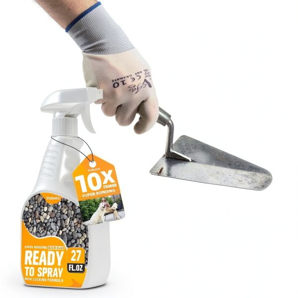 Rock Glue for Landscaping 27oz Sprayer by Shabebe Water-Based Adhesive-1