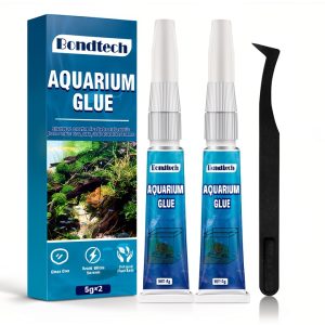 Aquarium Glue Bondtech Clear Reef Adhesive for Plants Rocks Moss Coral-0