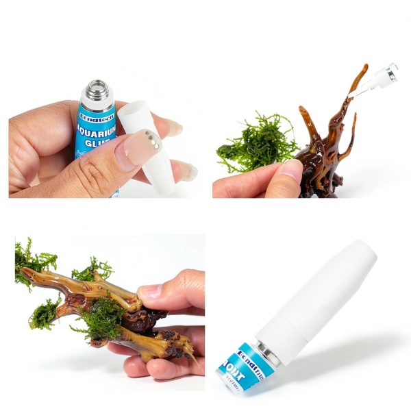 Aquarium Glue Bondtech Clear Reef Adhesive for Plants Rocks Moss Coral-5